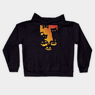 Halloween cats V2 Kids Hoodie